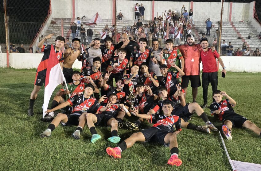  River campeón de la Copa Federación Sub15