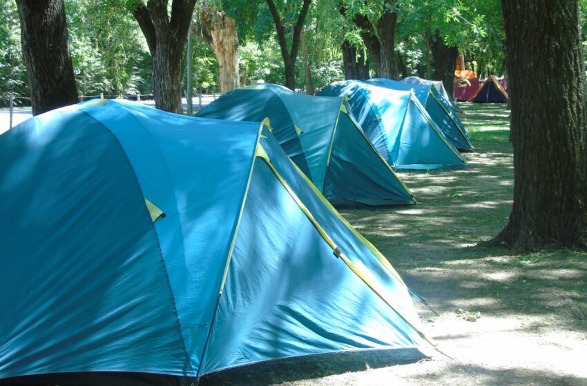  Más turistas que otros años en el camping del River