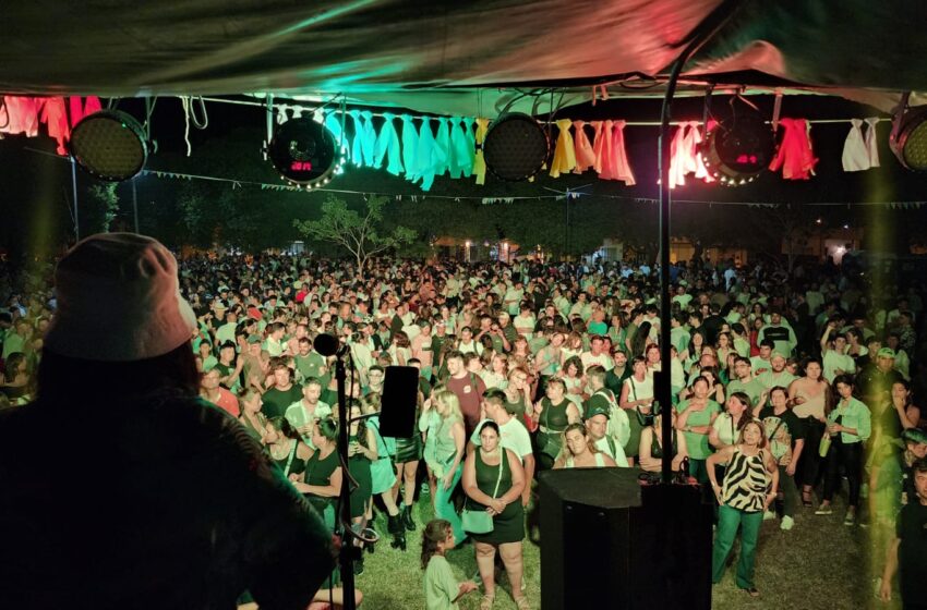  La Furia volvió a llenar un espacio público para celebrar la llegada del nuevo año