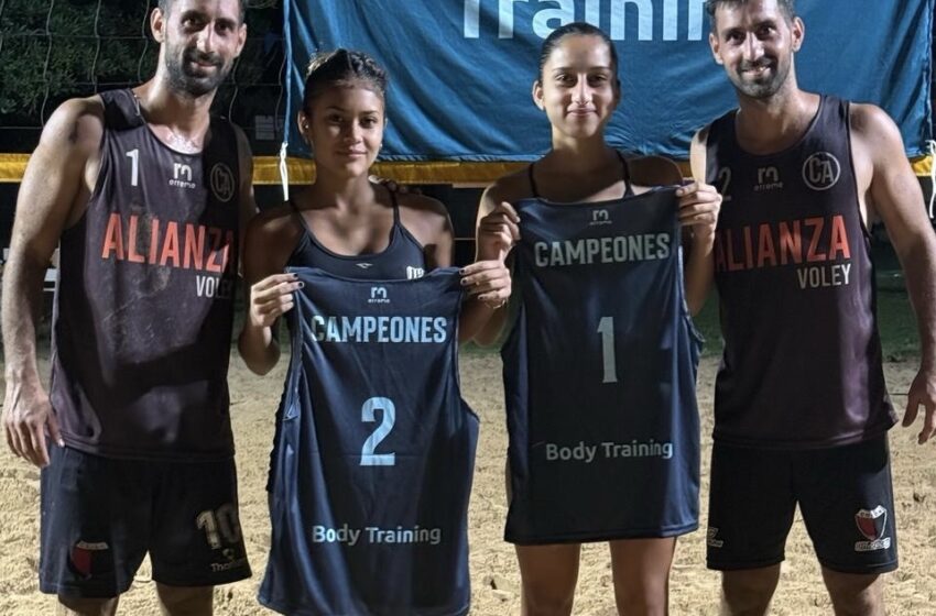  El Club Tempestad imparable en el circuito provincial de beach vóley