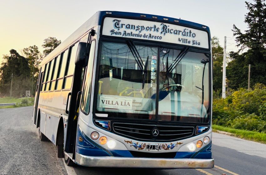  Vecinos de Villa Lía exigen la restitución del servicio de transporte tras nuevas reducciones