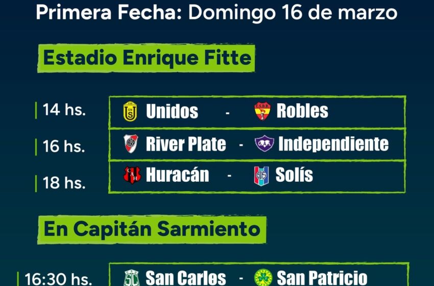 Arranca el Torneo Apertura 10 Años UNSAdA
