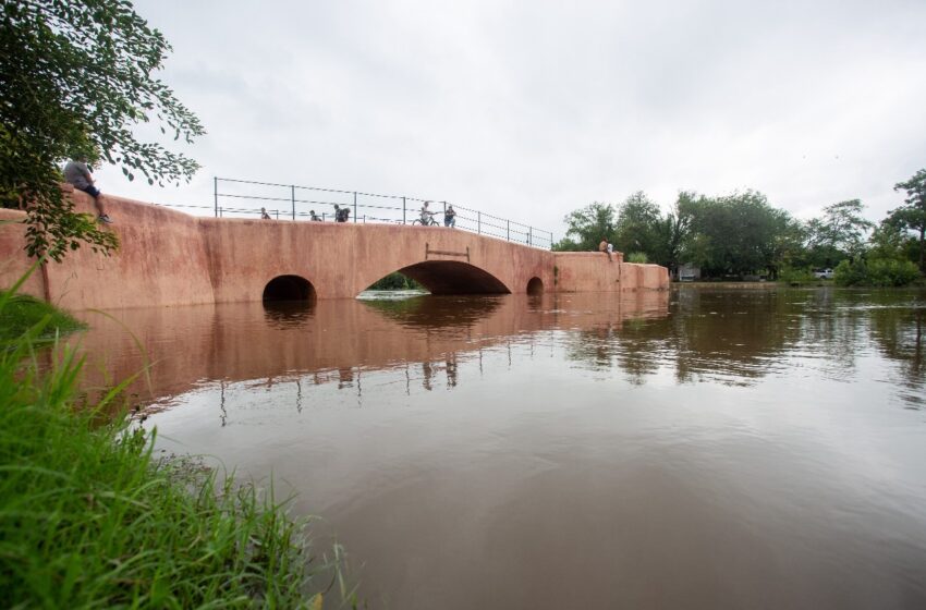 Comienza a descender lentamente el Río Areco