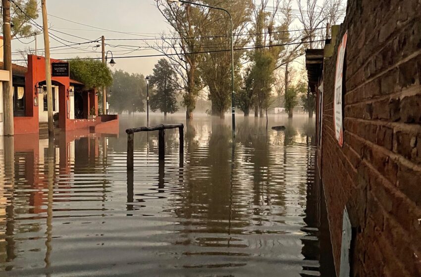  La Provincia anunció asistencia economica para los inundados