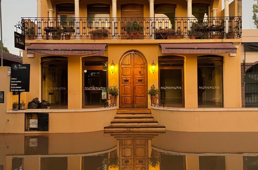  Gran parte del pujante sector turístico de Areco, bajo agua