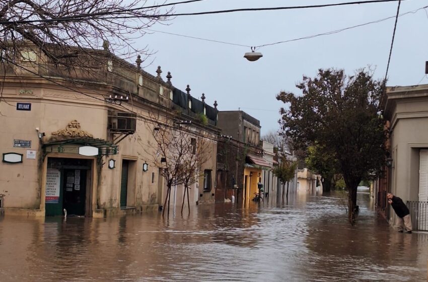  Areco sufre una de las peores inundaciones de su historia