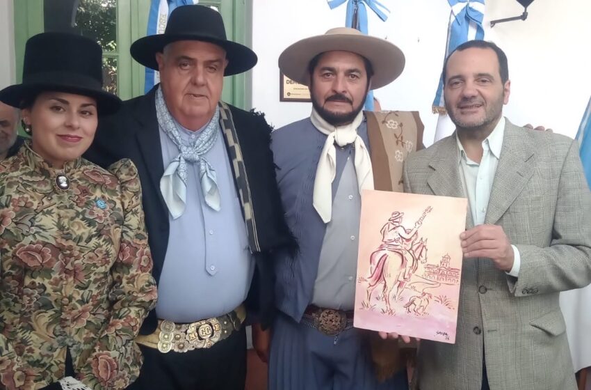  Emotivo reconocimiento al Paisano Amigo en el Museo Nacional del Cabildo
