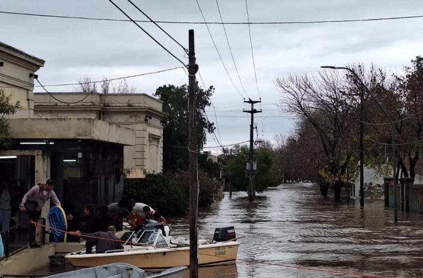  Inundación: entre las ausencias de Milei y Ratto