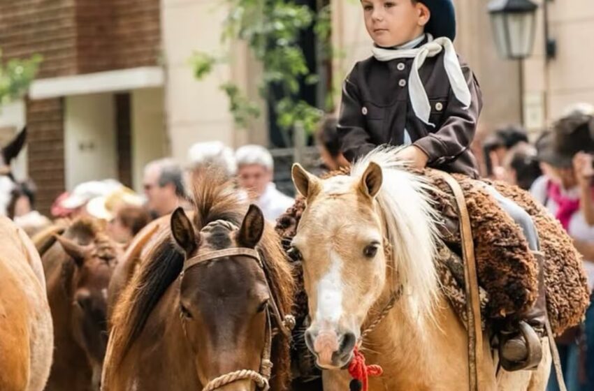  En petiso por Areco: la gran atracción turistica del fin de semana en Areco