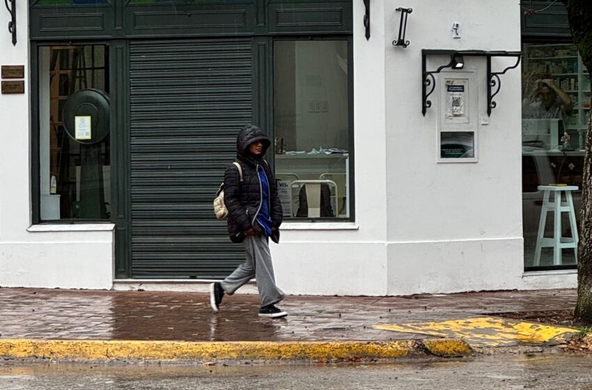  Gran descenso de la temperatura y jornadas lluviosas en Areco y la zona