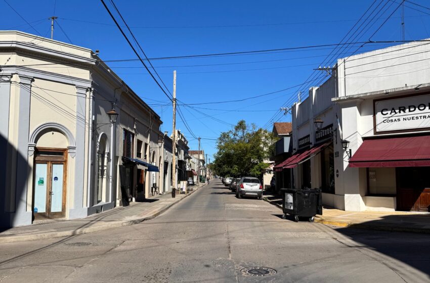  Un pueblo sin contaminación visual de carteles en el centro